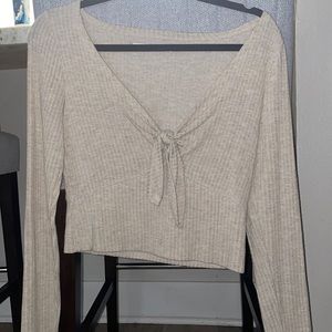 Abercrombie Tie Knot Blouse